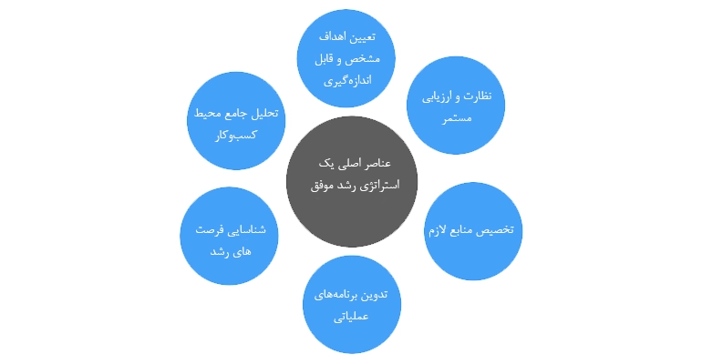 عناصر اصلی یک استراتژی رشد موفق